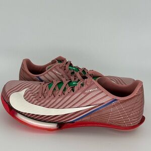 Nike Air Zoom Maxfly 2 Red Stardust Pale Ivory HQ2058-600 Spikes Mens Size 7
